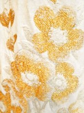 画像5: ビンテージフラワージャガード ワンピ－ス  (5)