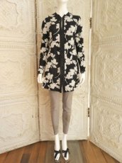 画像13: ニットふくれフラワージャガード　ジャケット (13)