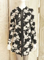 画像8: ニットふくれフラワージャガード　ジャケット (8)