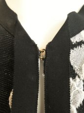 画像10: ニットふくれフラワージャガード　ジャケット (10)