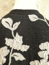 画像11: ニットふくれフラワージャガード　ジャケット (11)