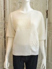 画像5: レースパッチワークニット  (5)