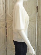 画像6: レースパッチワークニット  (6)