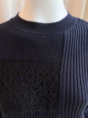 画像15: レースパッチワークニット  (15)