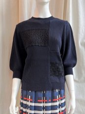 画像12: レースパッチワークニット  (12)