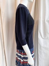 画像13: レースパッチワークニット  (13)