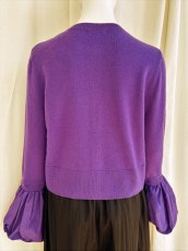 画像10: ウールカシミヤ　ニットショートカーディガン  (10)