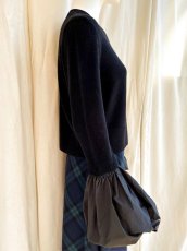 画像6: ウールカシミヤ　ニットショートカーディガン  (6)