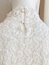 画像11: 花モチーフストレッチレース  (11)