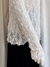 画像10: 花モチーフストレッチレース  (10)