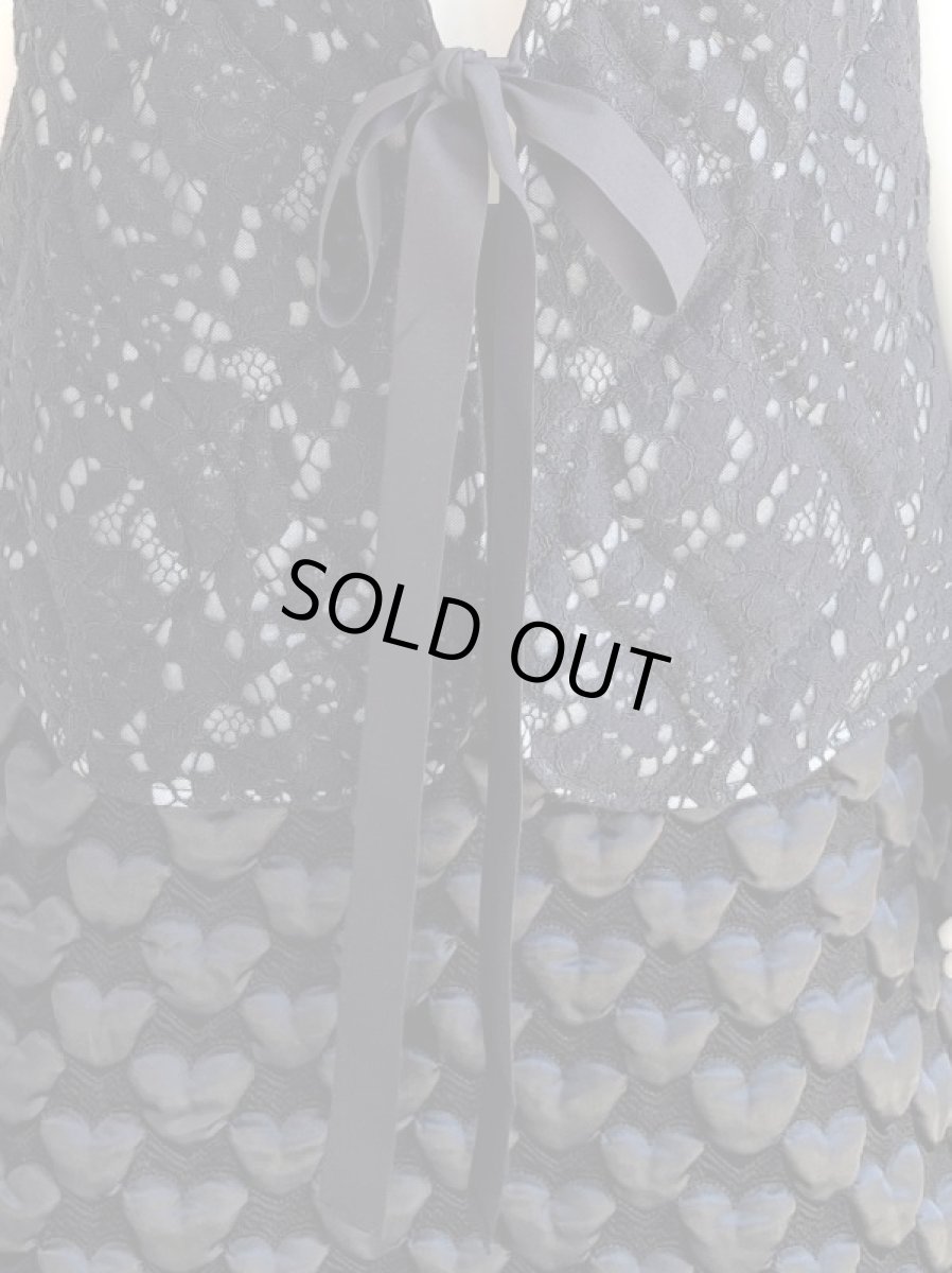 画像4: レースキルティング　ジレ  (4)