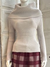 画像7: オフタートルリブニット  (7)