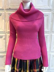 画像5: オフタートルリブニット  (5)