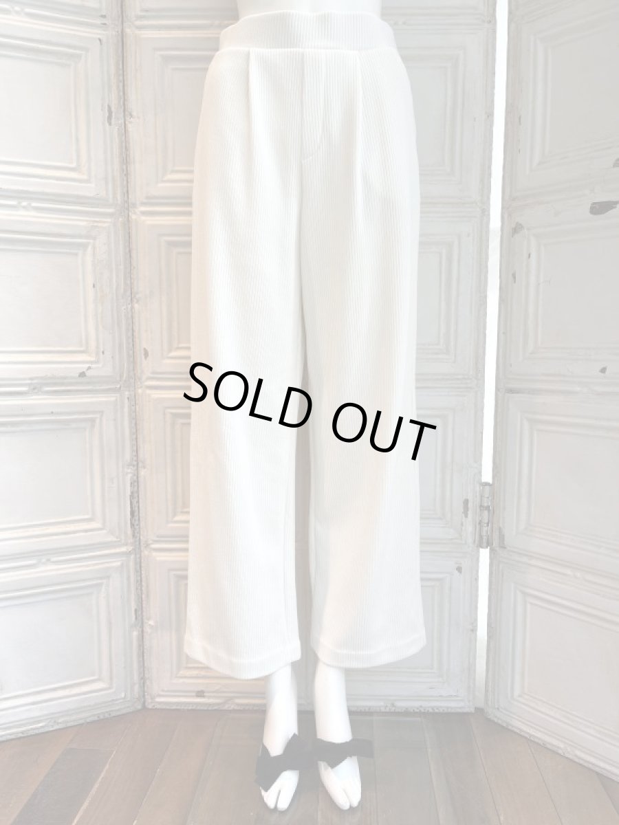 画像9: リブ裏毛パンツ  (9)