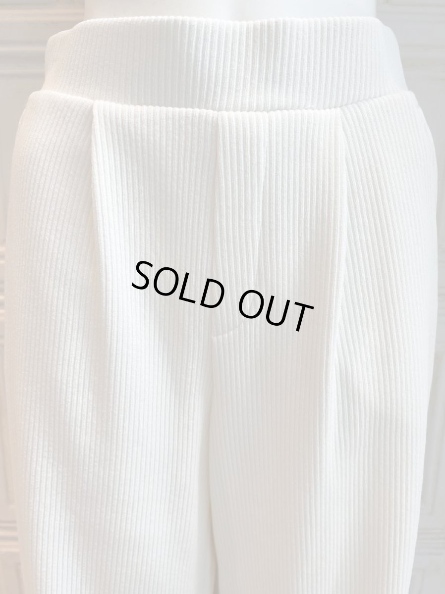 画像10: リブ裏毛パンツ  (10)