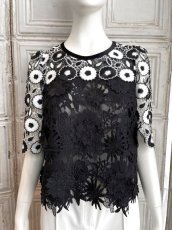 画像7: モノトーンペタル　ブラウス  (7)