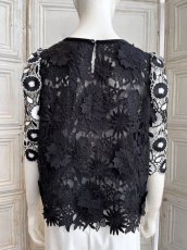 画像9: モノトーンペタル　ブラウス  (9)