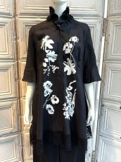 画像9: ペイントリネン　ブラウス  (9)