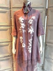 画像6: ペイントリネン　ブラウス  (6)