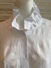 画像4: ペイントリネン　ブラウス  (4)