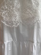 画像5: シアーメッシュ　レースワンピース (5)