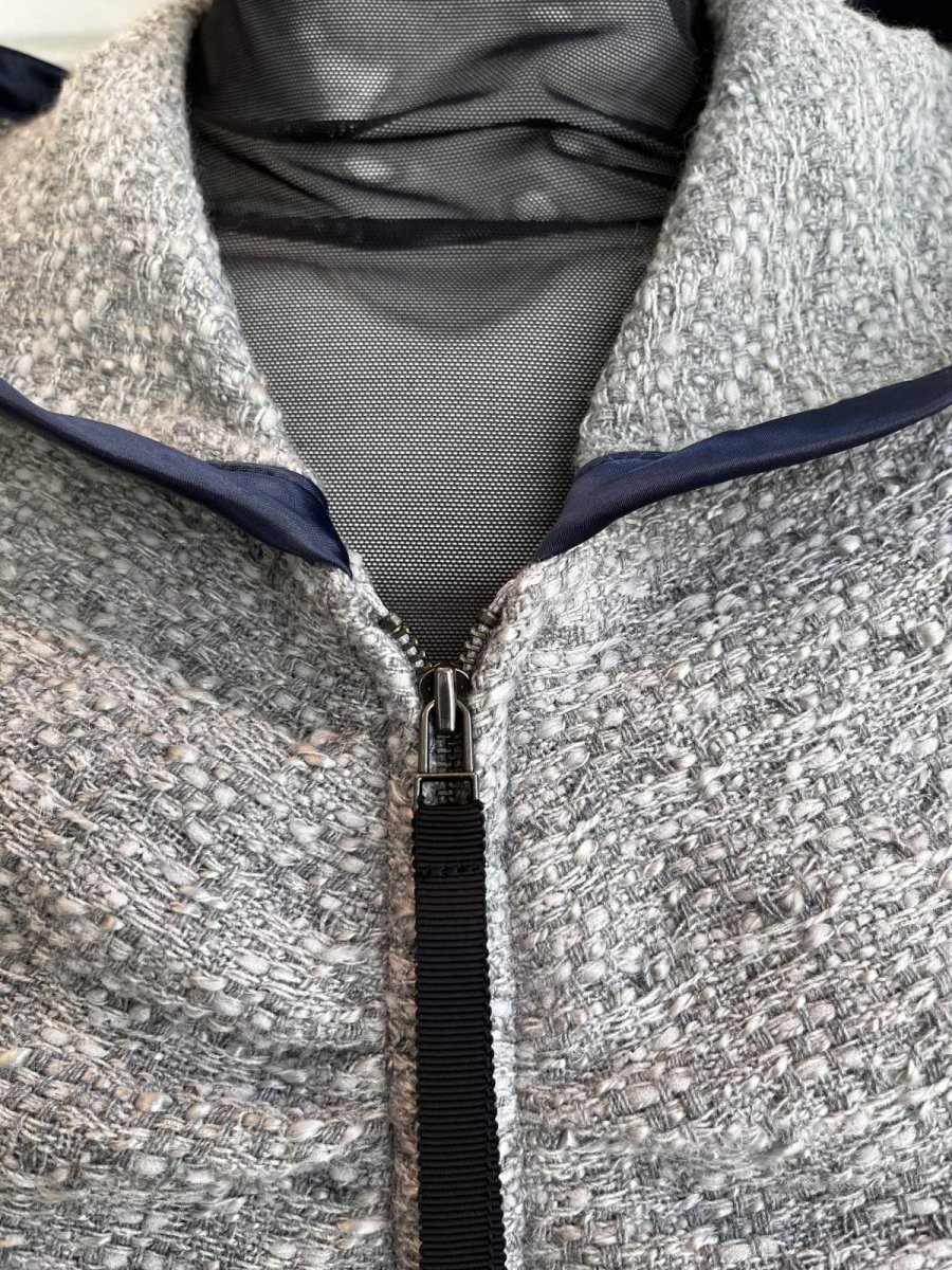 画像4: ペッパーツイード　ジレ  (4)