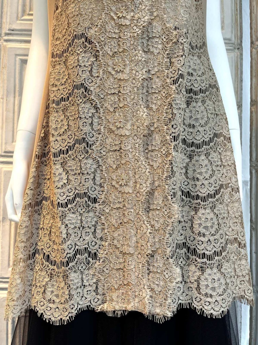 画像12: アイラッシュレース ジレ  (12)