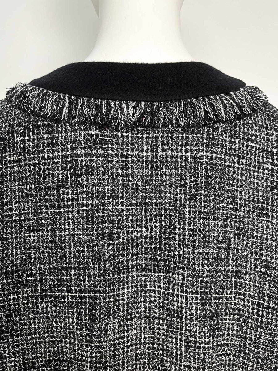 画像7: モノトーンツイード　ブルゾン  (7)