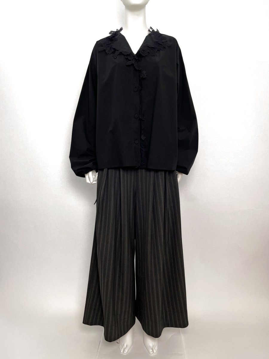 画像14: レーシーコットンブラウス  (14)