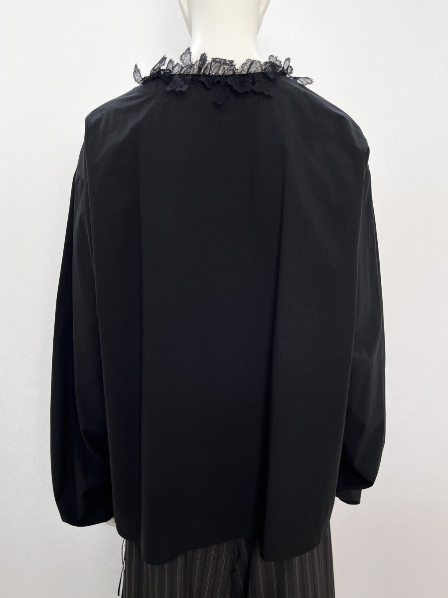 画像10: レーシーコットンブラウス  (10)