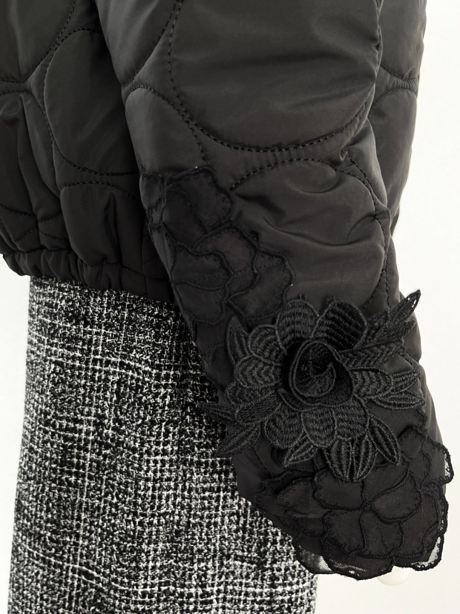 画像12: キルティングレース付ジャケット  (12)