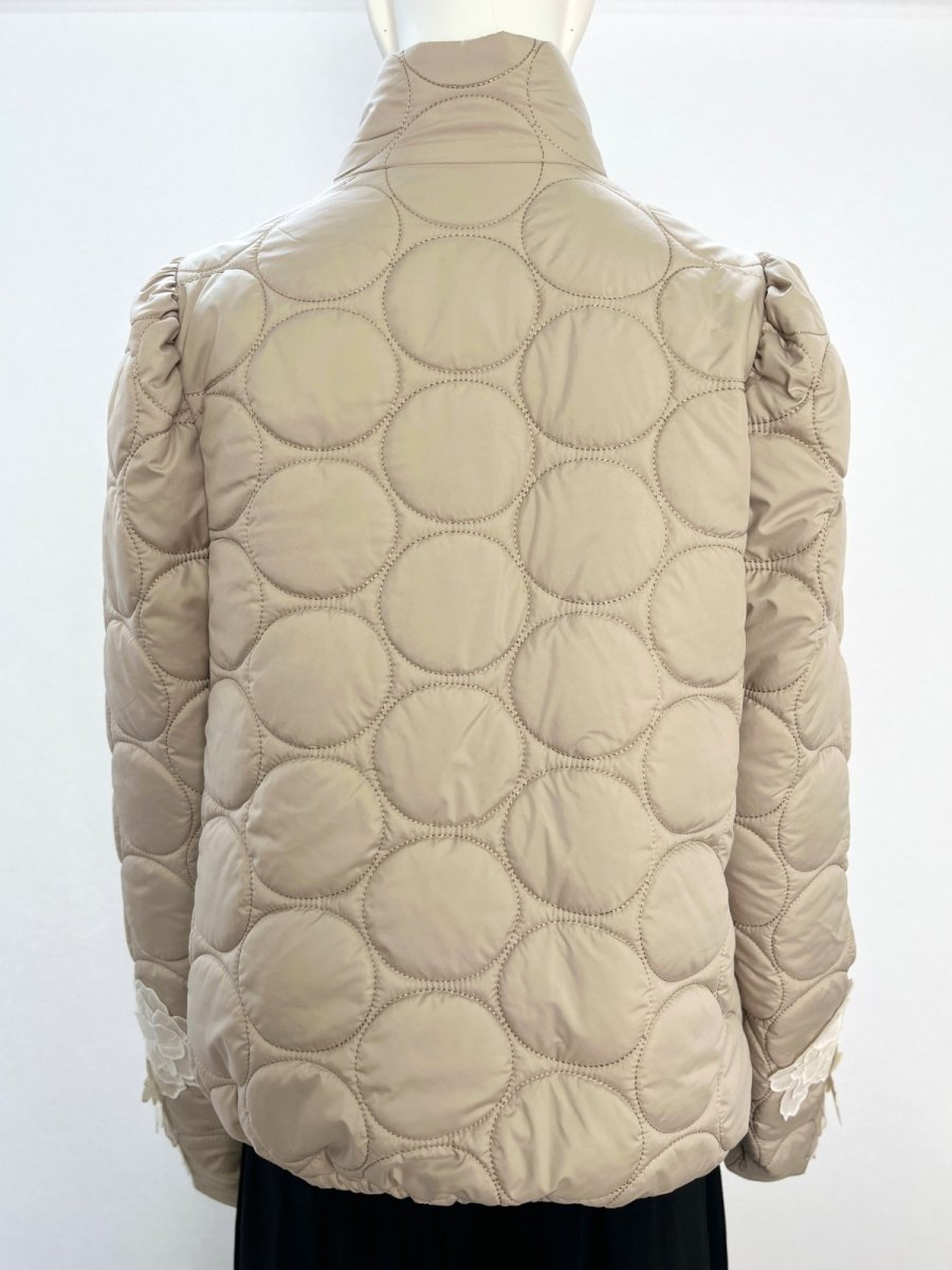 画像3: キルティングレース付ジャケット  (3)