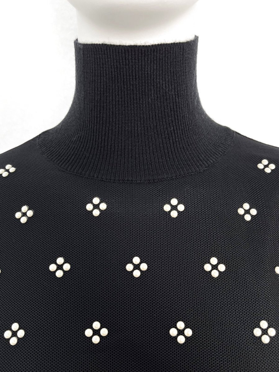 画像10: ジュエリーパールニット　チュニック  (10)