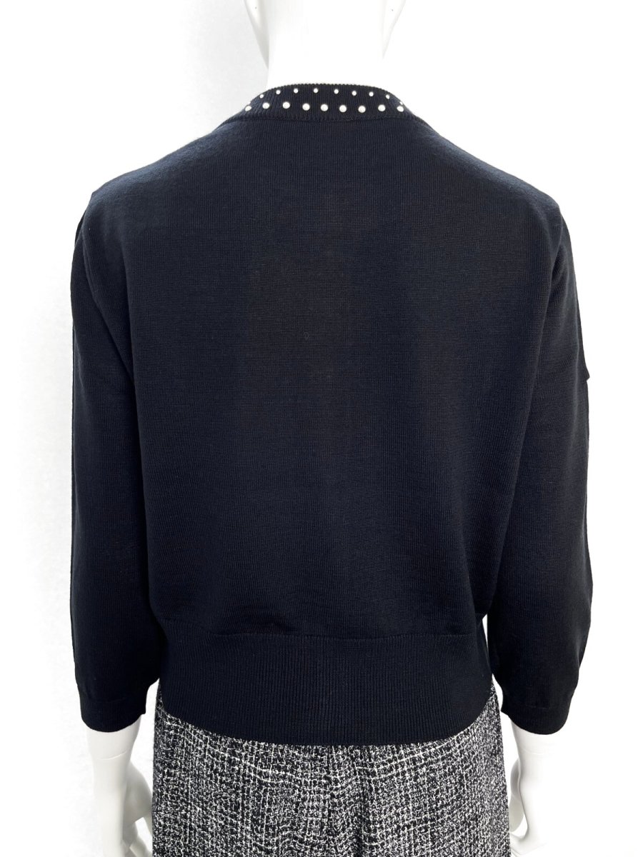 画像7: ジュエリーパールニット　カーディガン  (7)