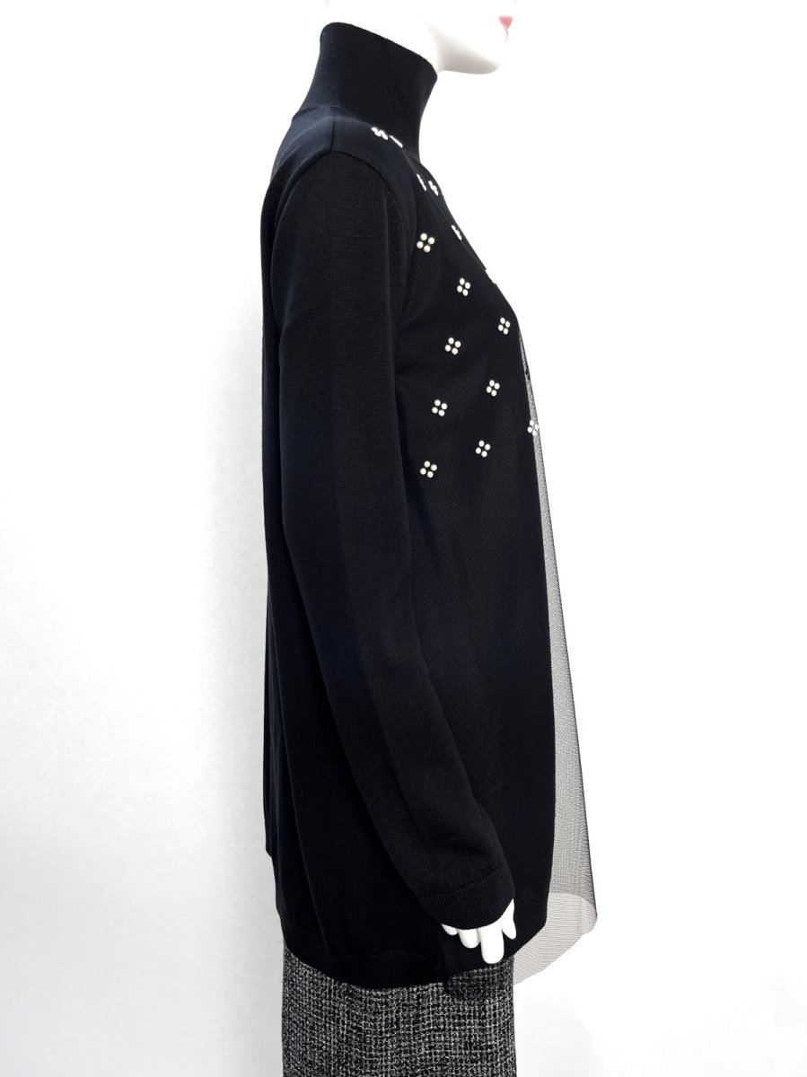 画像8: ジュエリーパールニット　チュニック  (8)