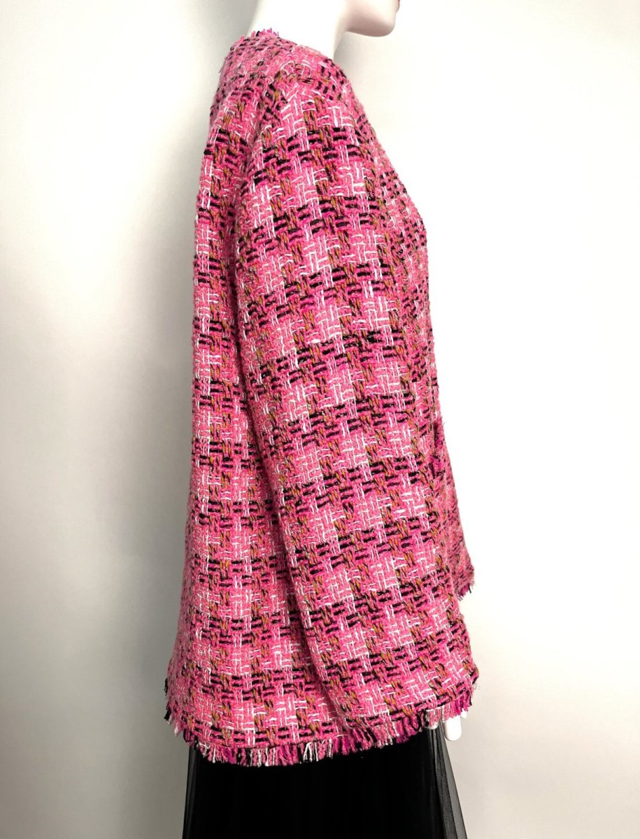 画像2: ロゼツイード　ジャケット  (2)