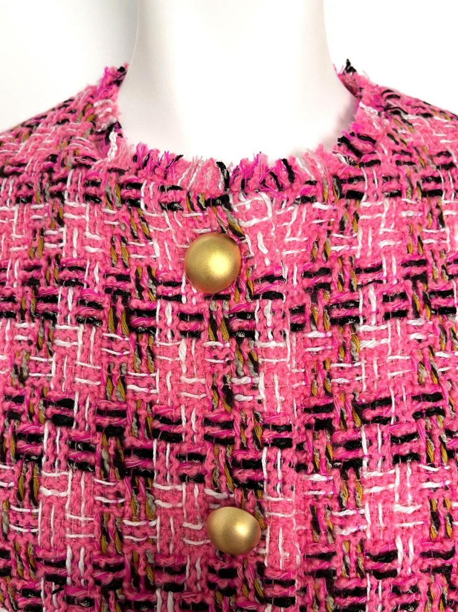 画像4: ロゼツイード　ジャケット  (4)