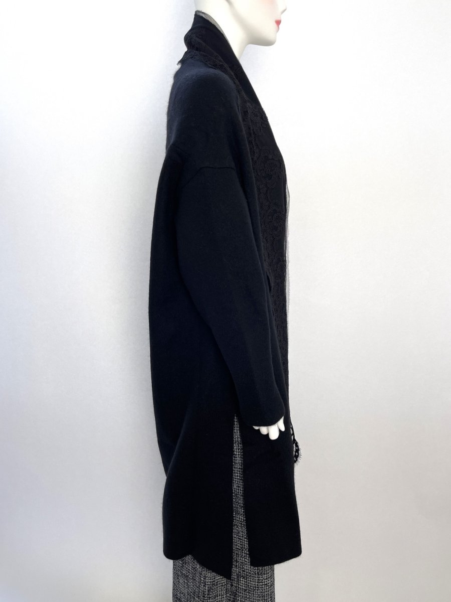 画像9: ミニョンレースニット ロングカーディガン  (9)