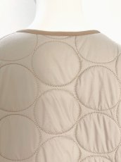 画像15: コンビツイード　キルティングレース付コート  (15)