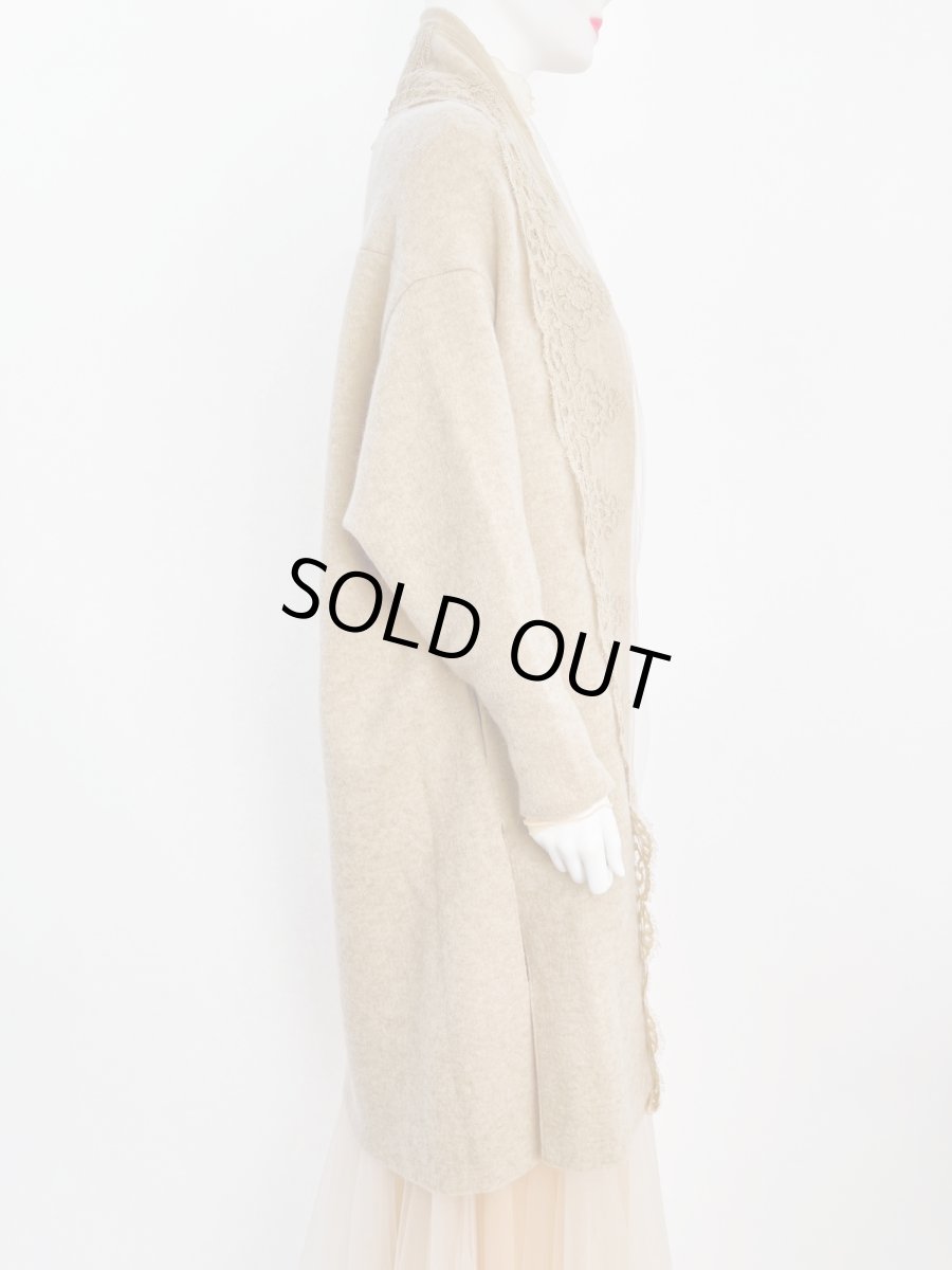 画像9: ミニョンレースニット ロングカーディガン  (9)