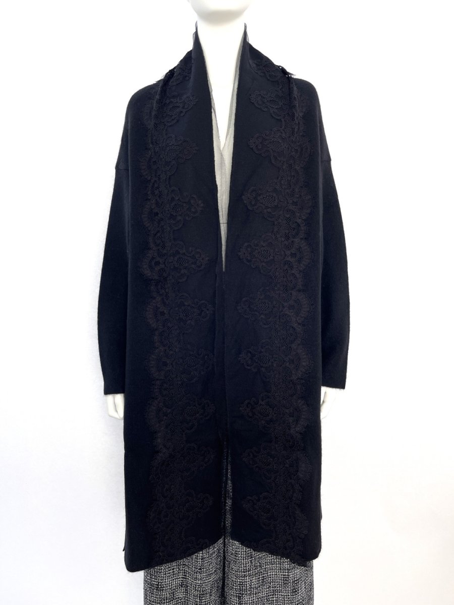 画像8: ミニョンレースニット ロングカーディガン  (8)