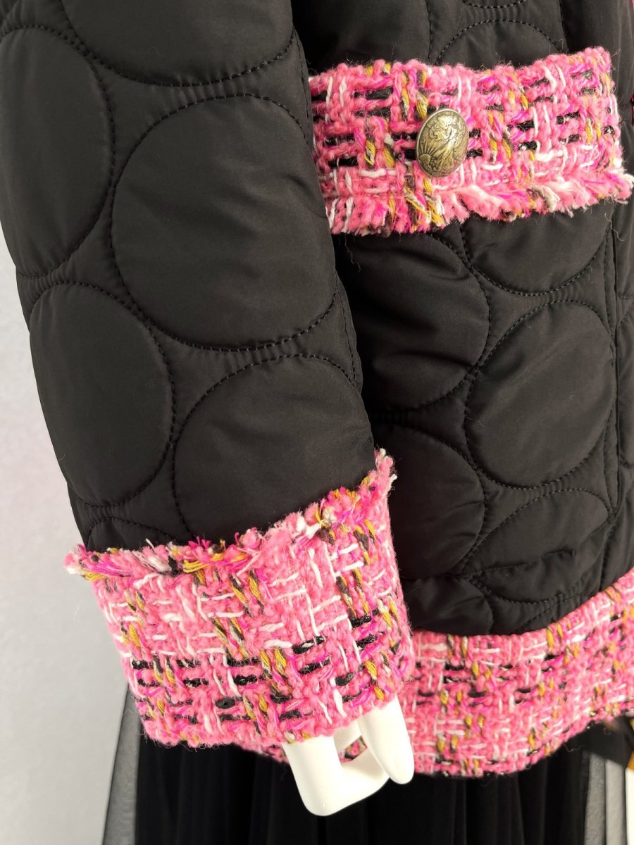 画像8: コンビツイード　キルティングジャケット (8)