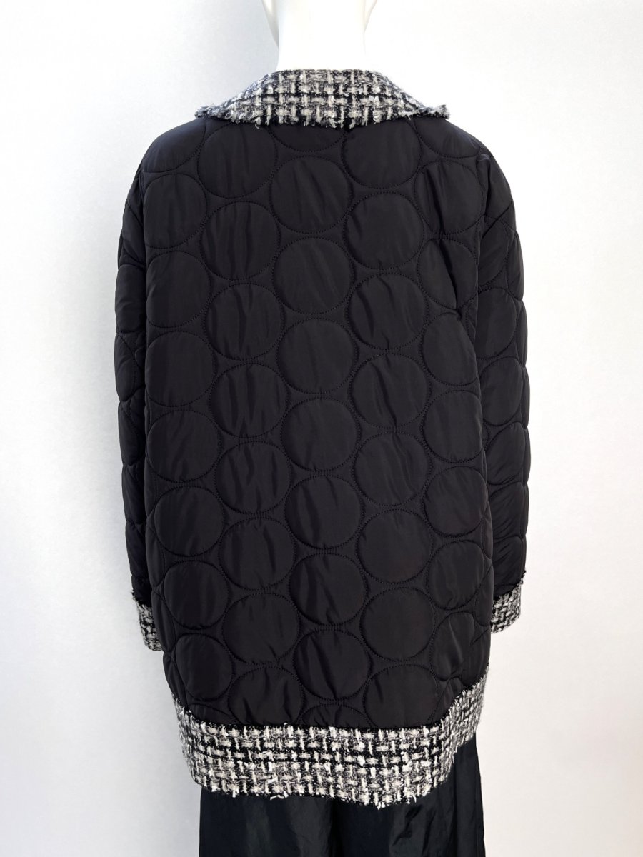 画像12: コンビツイード　キルティングジャケット (12)