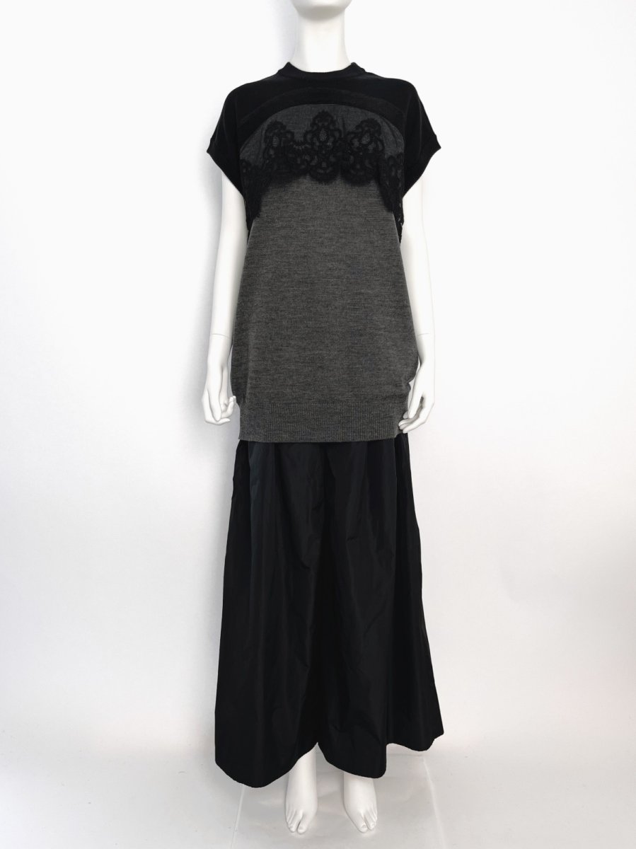 画像15: ミニョンレースニットチュニック  (15)