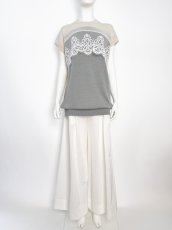 画像10: ミニョンレースニットチュニック  (10)