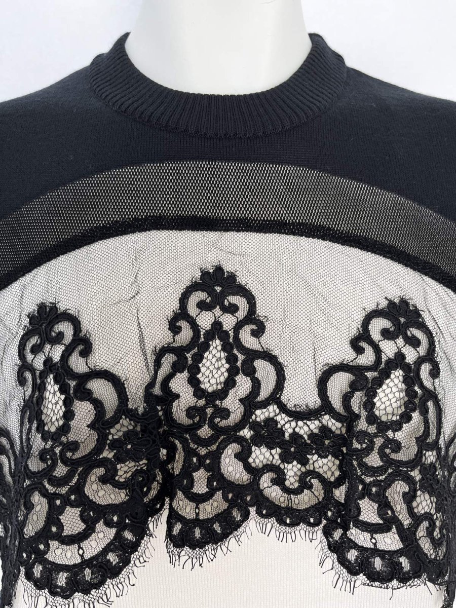 画像4: ミニョンレースニットチュニック  (4)