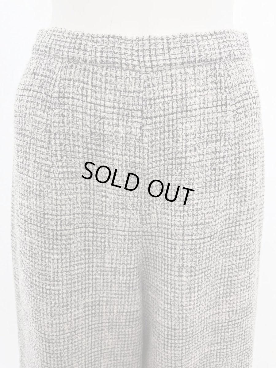 画像2: モノトーンツイード　パンツ  (2)