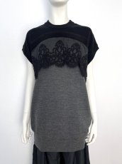 画像11: ミニョンレースニットチュニック  (11)