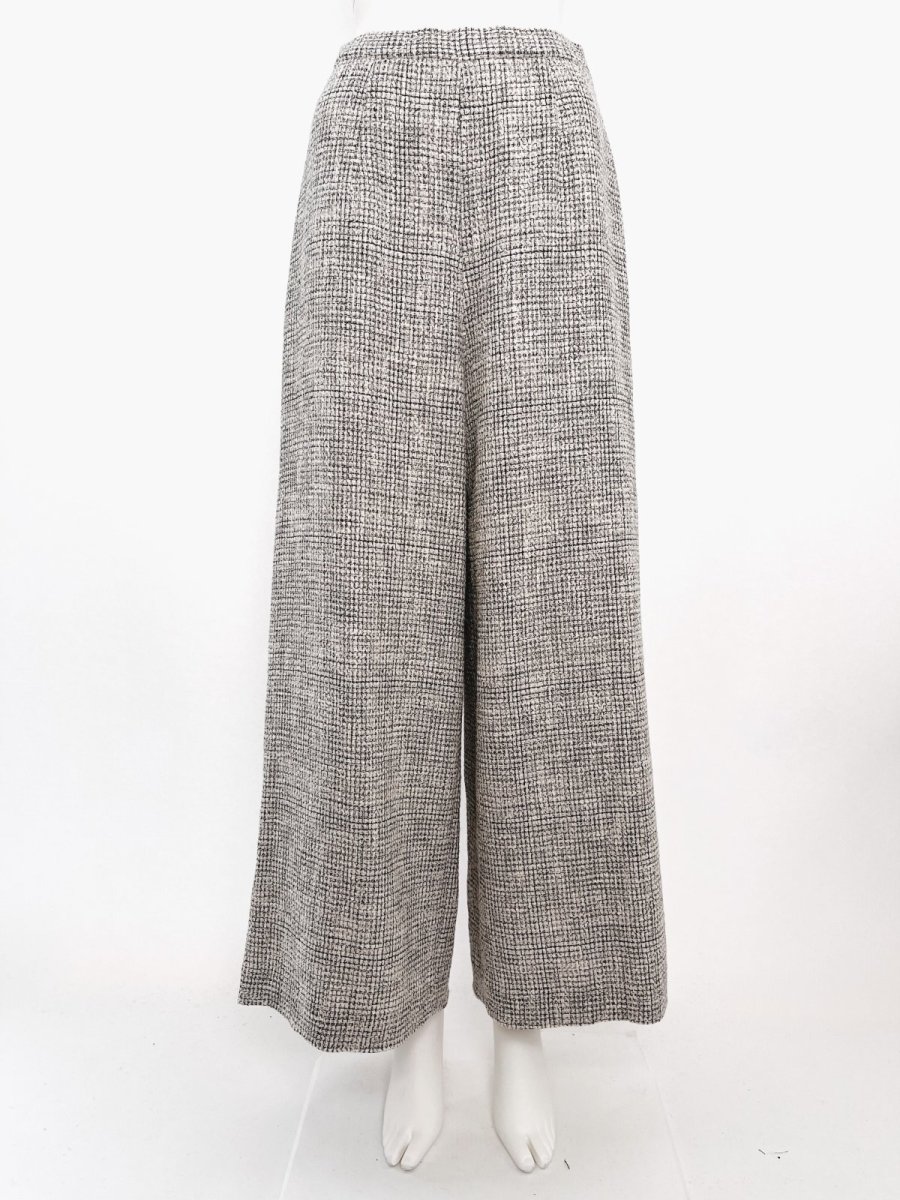 画像1: モノトーンツイード　パンツ  (1)