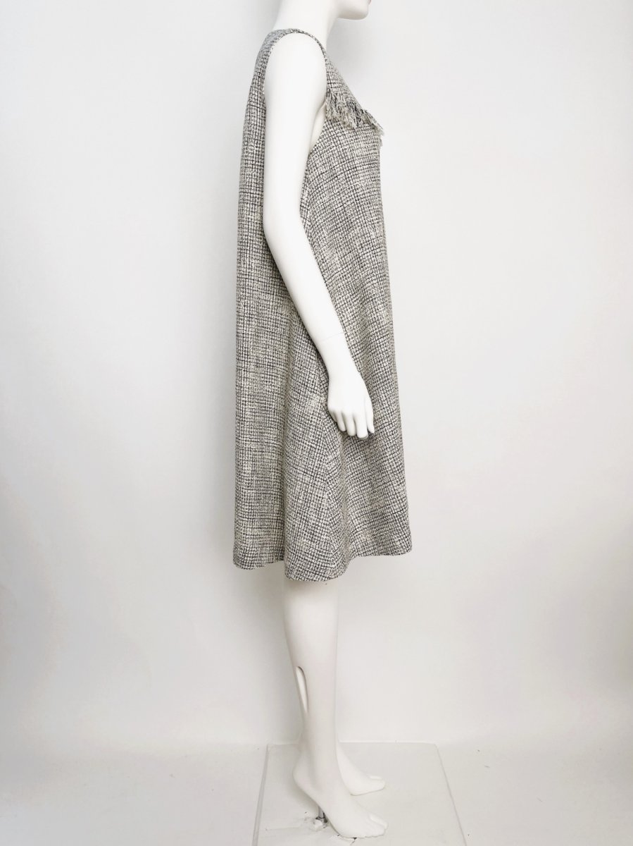 画像2: モノトーンツイード ワンピース  (2)